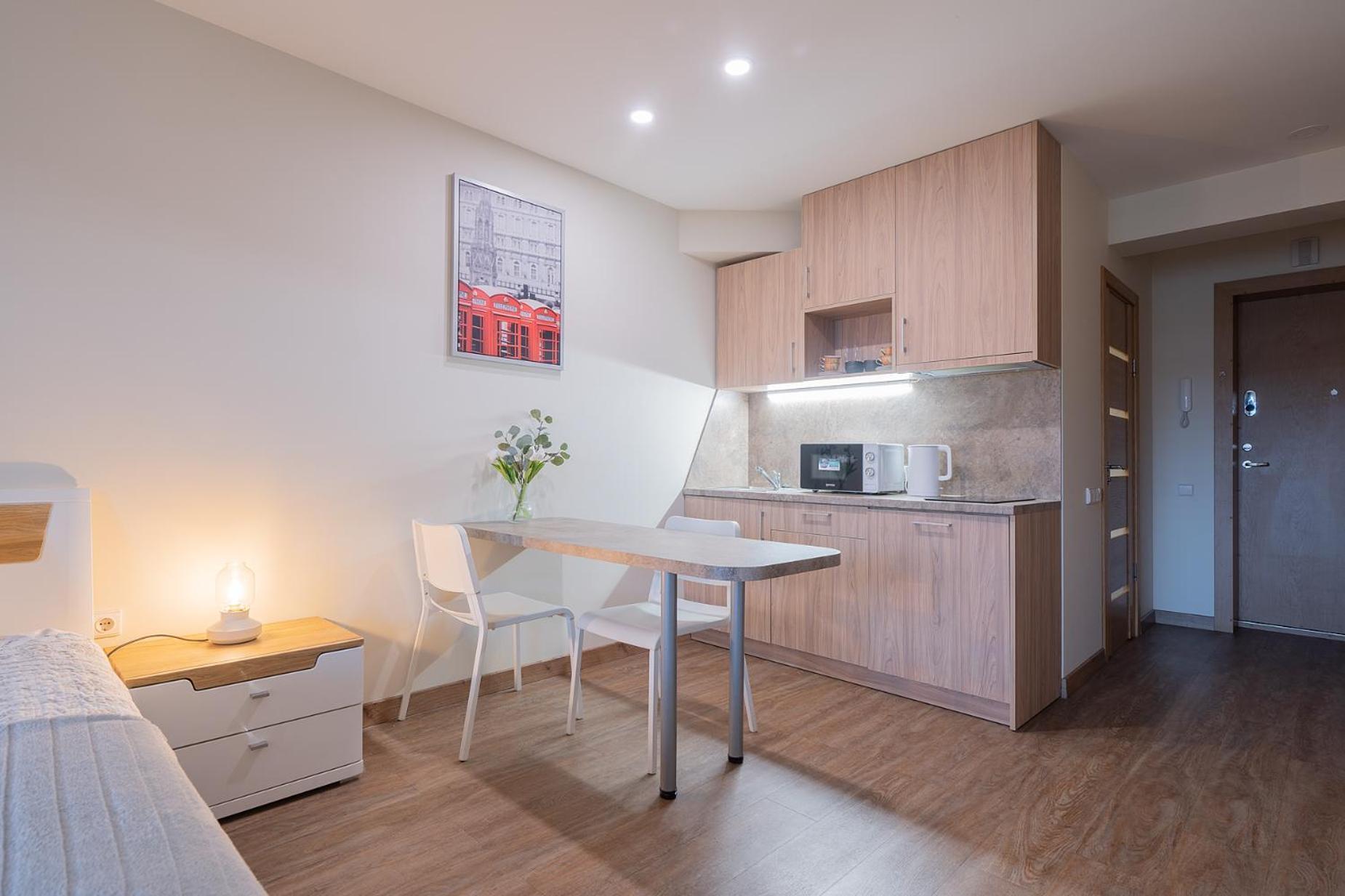 Gyneju Self Check-In Apartments Wilna Zimmer foto