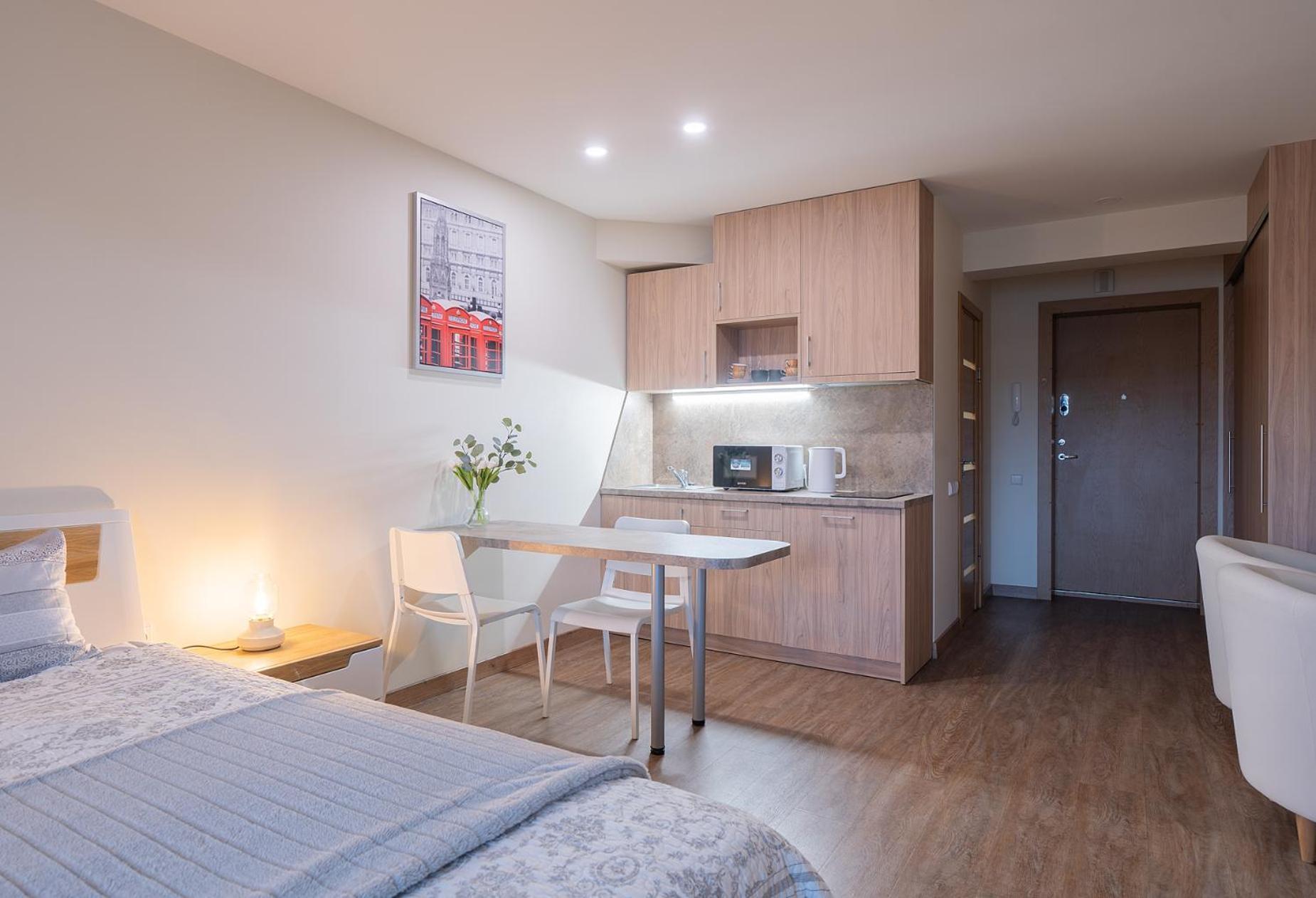 Gyneju Self Check-In Apartments Wilna Zimmer foto